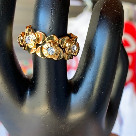 NEW HENRI BENDEL PETAL RING SIZE 7 - Picture 5 of 7